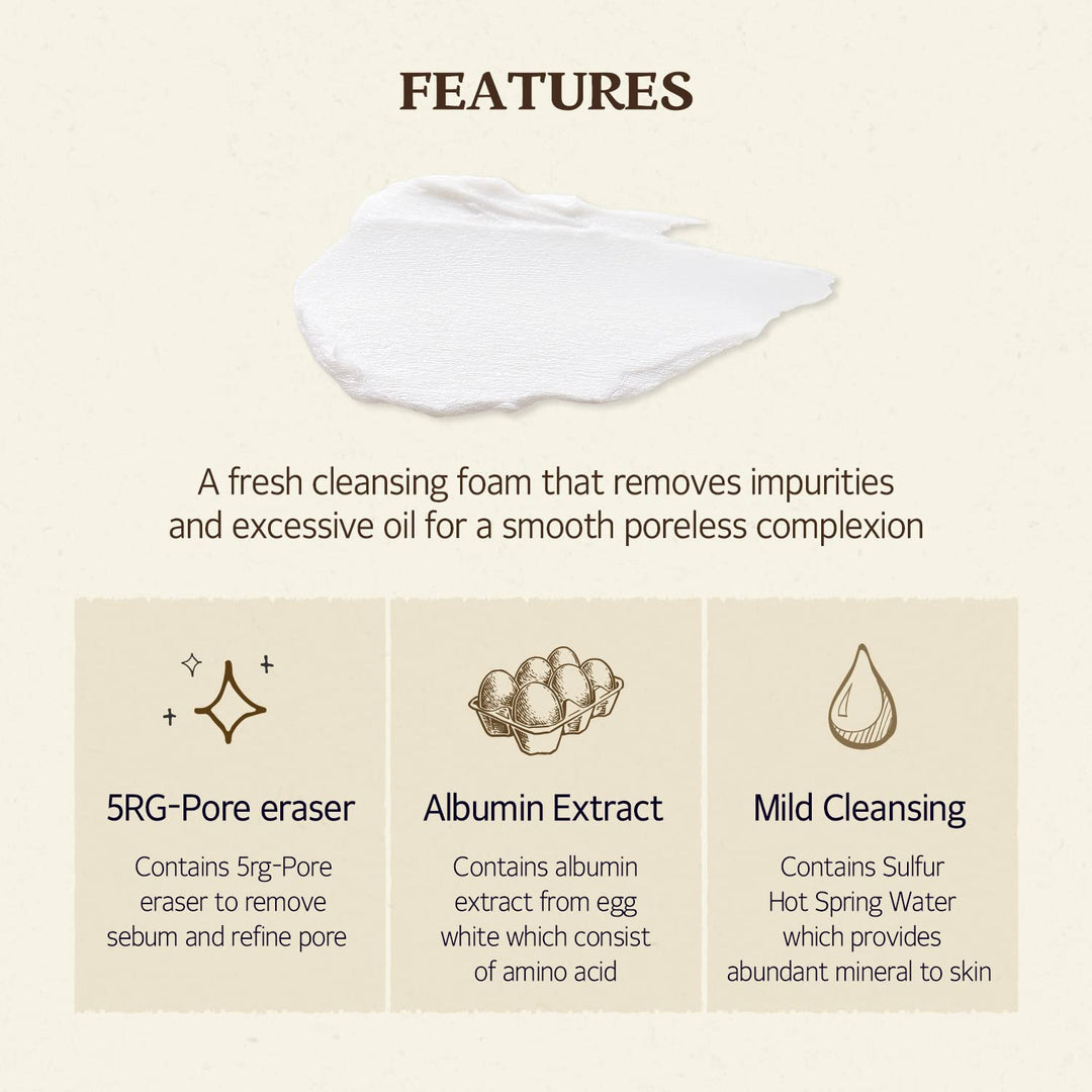 SKINFOOD Egg Perfect Pore Cleansing Foam 150ml