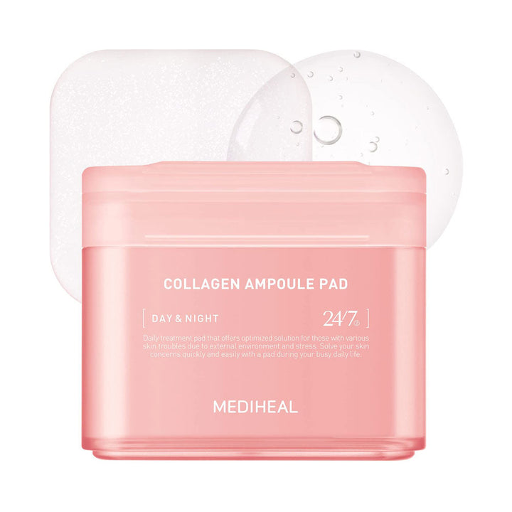 MEDIHEAL Collagen Ampoule Pad 100 Pads