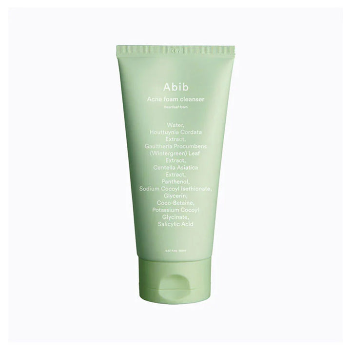 Abib Acne Foam Cleanser Heartleaf Foam 5.07 fl oz / 150 ml