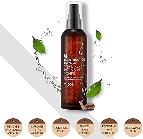 MIZON Snail Repair Intensive Toner 3.38 fl oz, 100ml