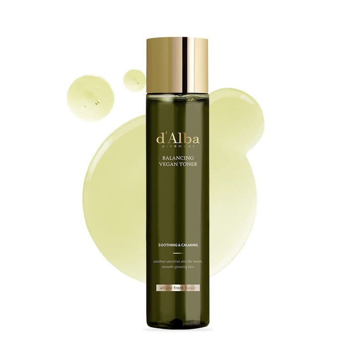 d'alba Italian White Truffle Mild Skin Balancing Vegan Toner 5.07 fl. oz, 150ml