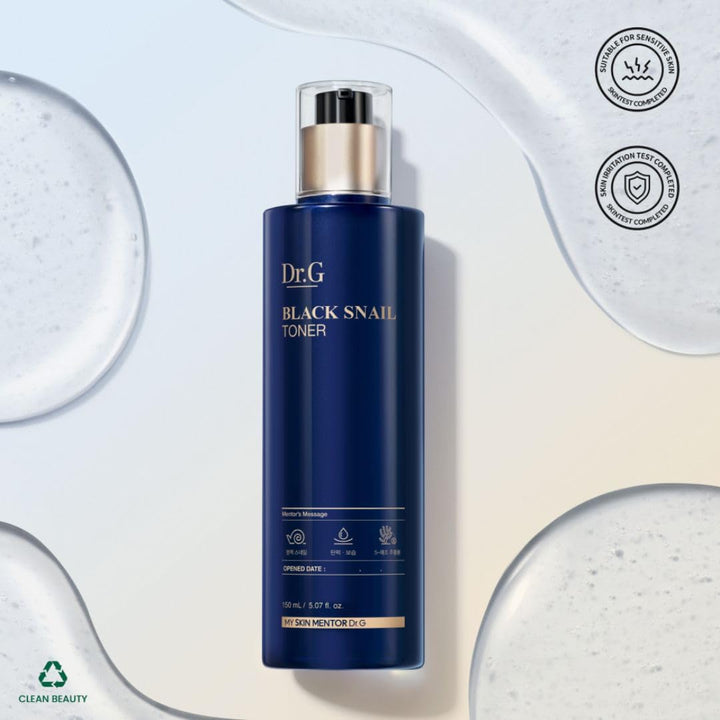 Dr.G Black Snail Toner, 5.07 fl.oz. 150ml