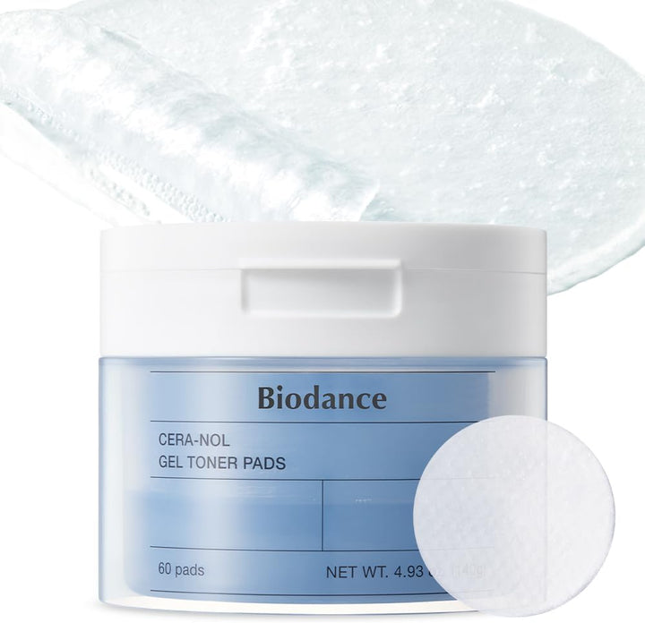 BIODANCE Cera-nol Gel Toner Pads 4.93 fl.oz 60Pads