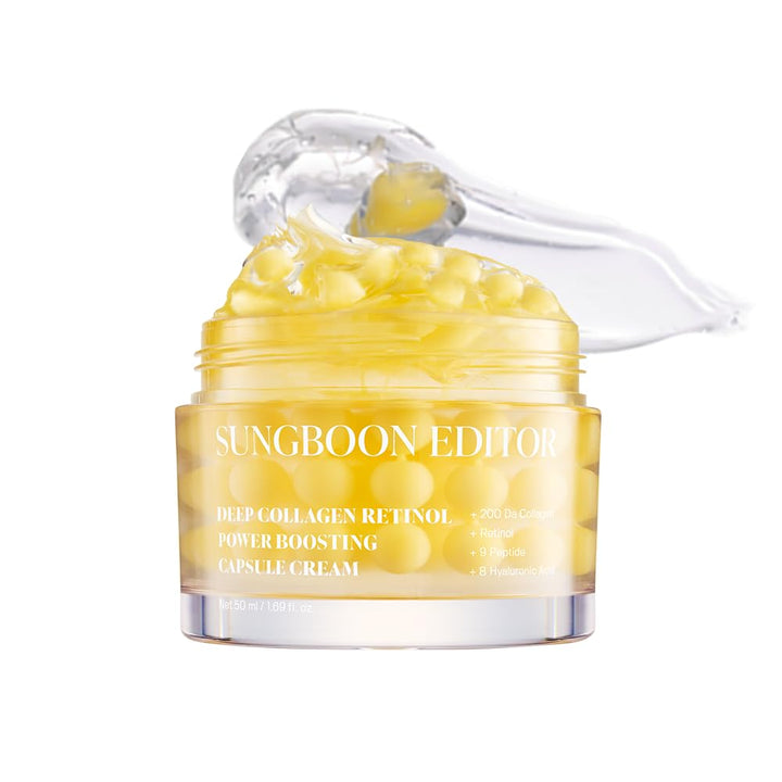 SUNGBOON EDITOR Collagen Boosting White Spicule Cream 1.69 fl Oz, 50ml