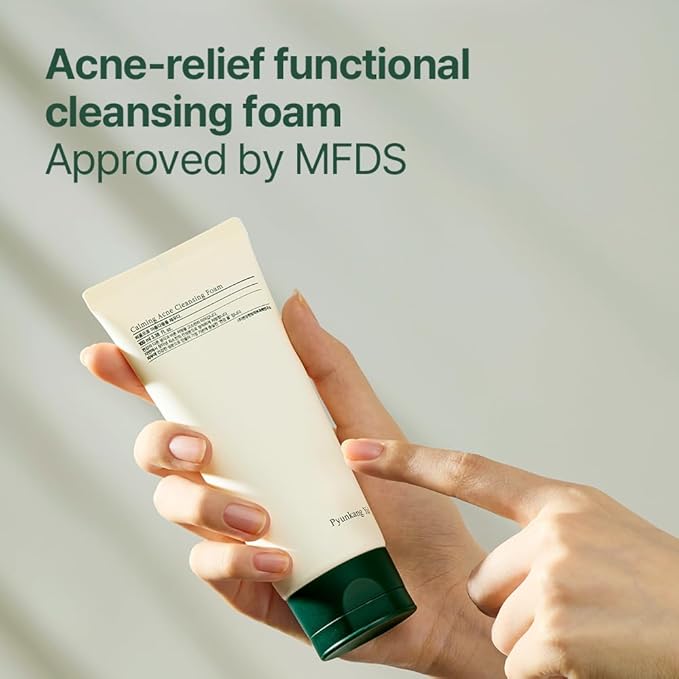Pyunkang Yul Calming Acne Cleansing Foam 3.38 Fl. Oz, 100ml