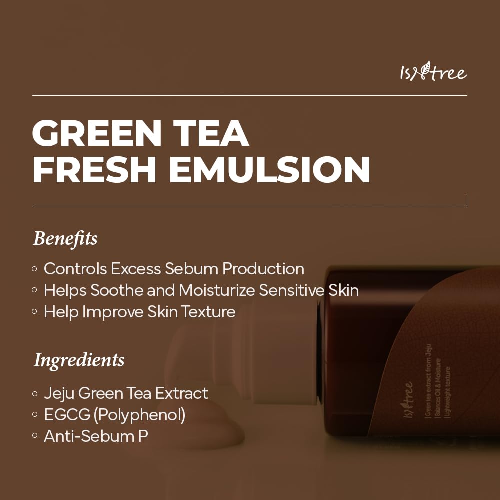 IsNtree Green Tea Fresh Emulsion 120ml 4.05 fl.oz