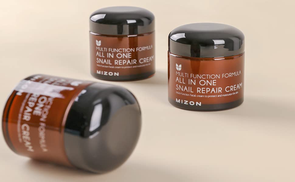 MIZON All in One Snail Repair Cream 2.53 fl. oz, 75ml