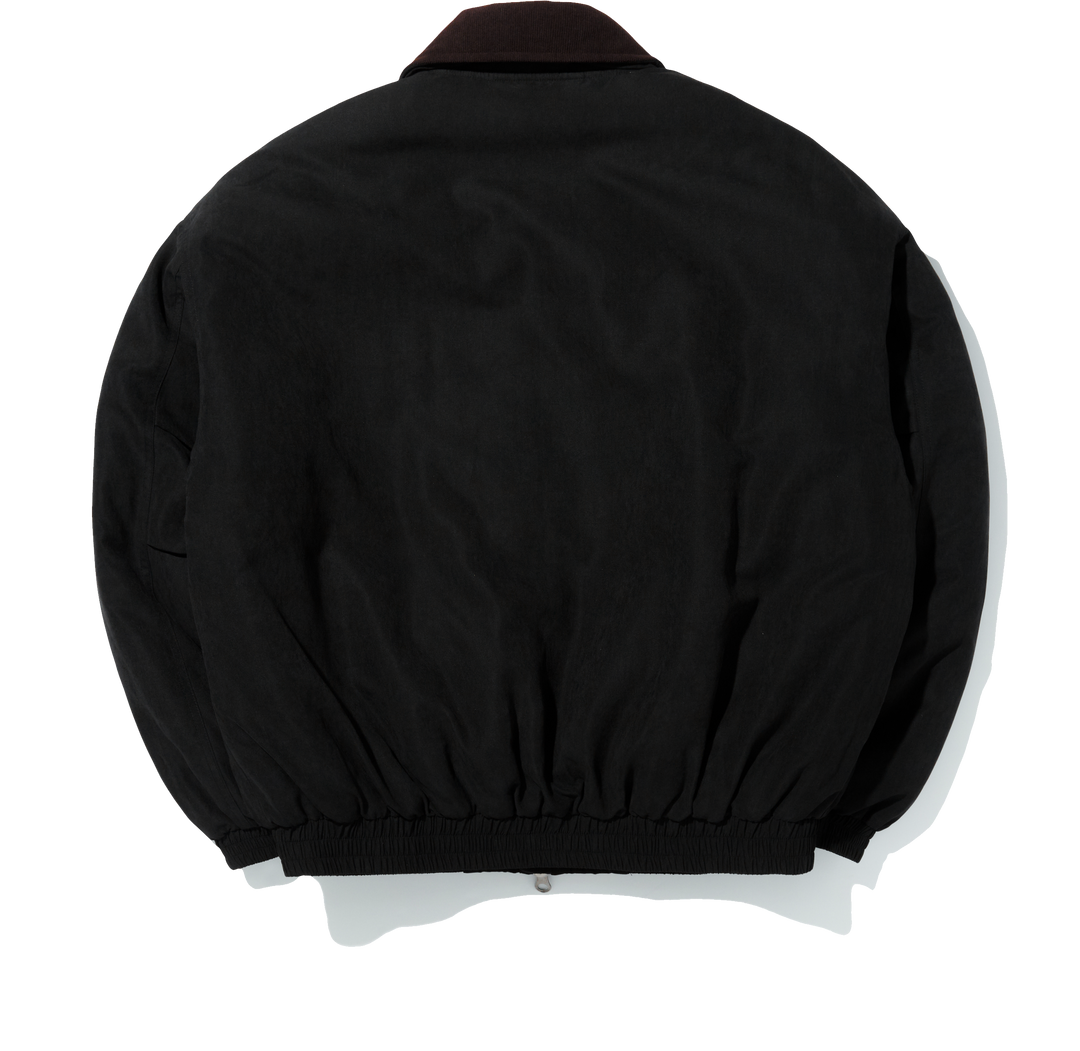 B-15 Bomber Padded Work Jacket - BLACK