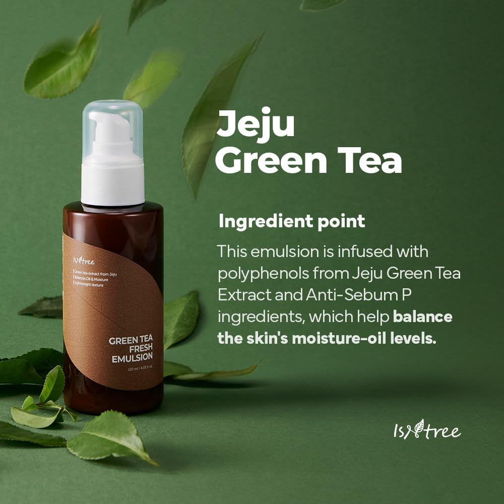 IsNtree Green Tea Fresh Emulsion 120ml 4.05 fl.oz