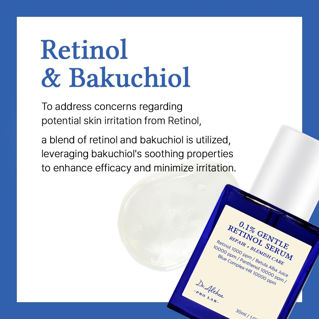 Dr.Althea 0.1 Gentle Retinol Serum, 1.01fl.oz