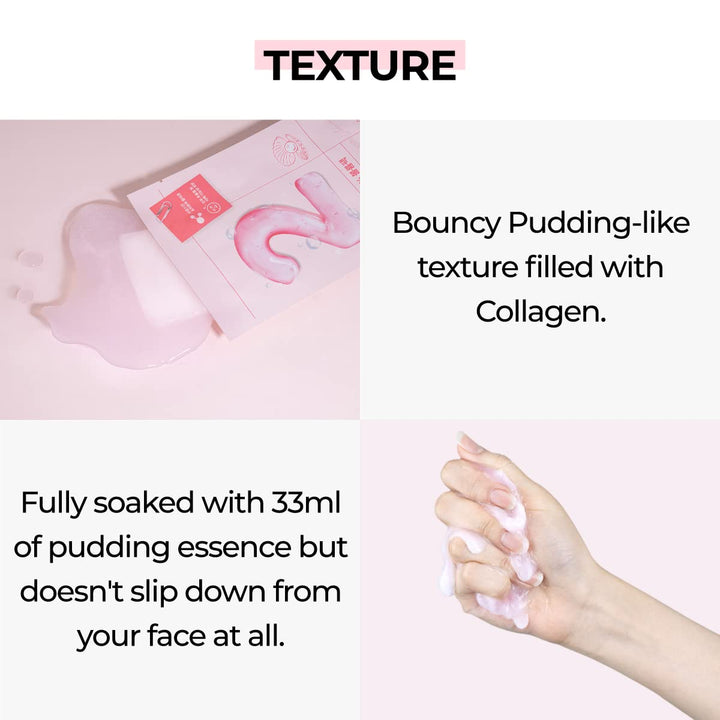 numbuzin No.2 Water Collagen 65% Voluming Sheet Mask 4ea