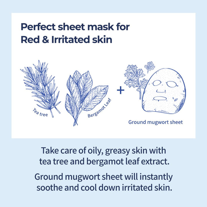 numbuzin No.4 Icy Soothing Sheet Mask 4ea