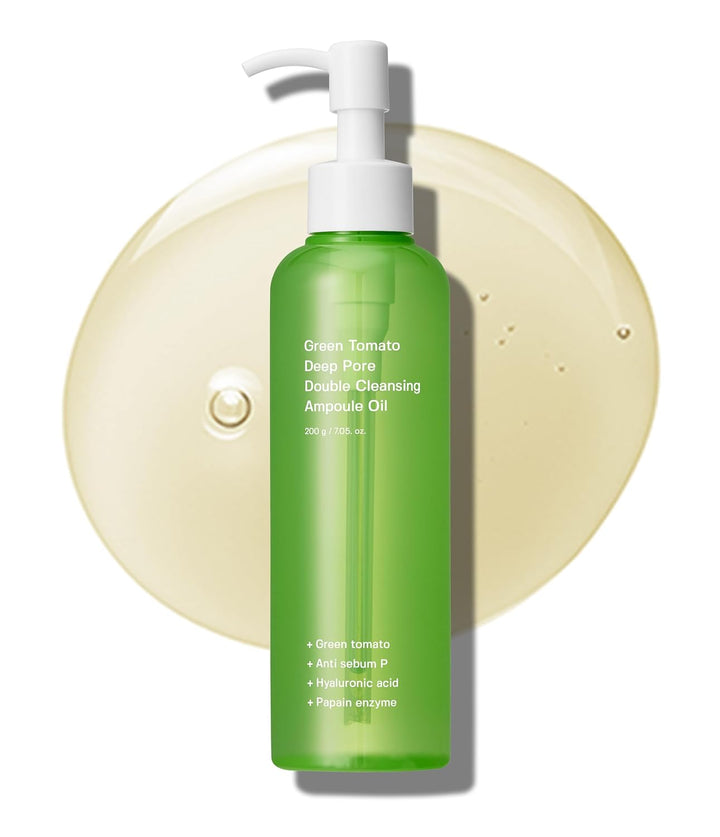 SUNGBOON EDITOR Green Tomato Double Cleansing Ampoule Oil 7.05fl. oz, 200ml