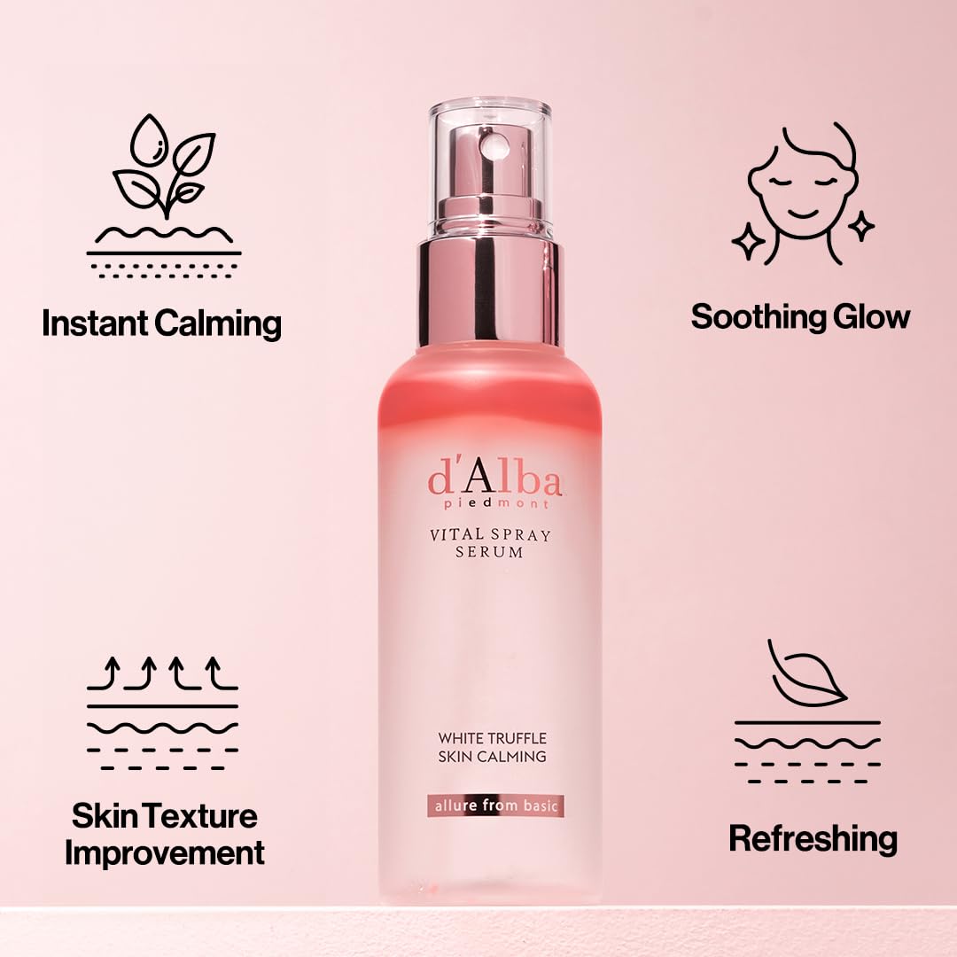 d'alba White Truffle Vital Spray Serum 3.38 Fl. Oz, 100ml