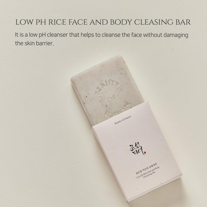 Beauty of Joseon Low pH Rice Face and Body Cleansing Bar 100g