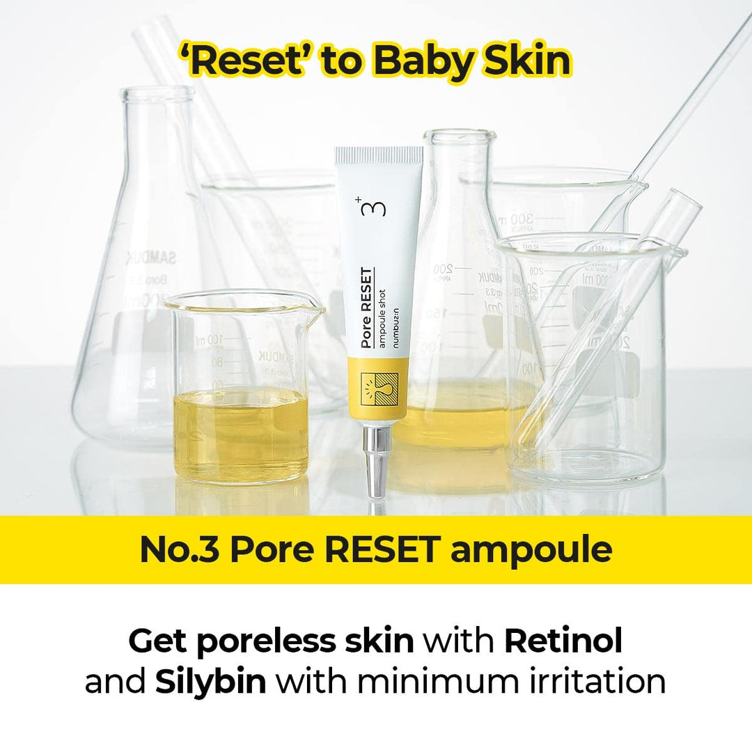 numbuzin No.3 Pore Reset Ampoule Shot 25ml, 0.84 fl. oz