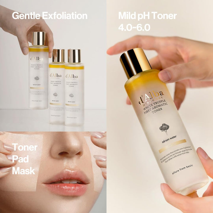 d'alba Italian White Truffle First Aromatic Toner 5.24Fl. Oz, 155ml