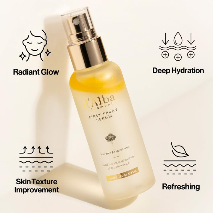 d'alba White Truffle First Spray Serum 3.38 Fl. Oz, 100ml