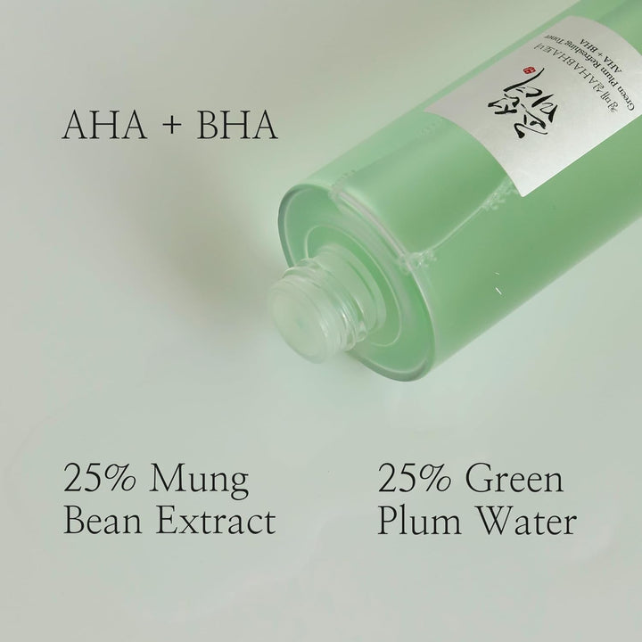 Beauty of Joseon Green Plum AHA BHA Toner 150ml / 5.27 fl. oz.