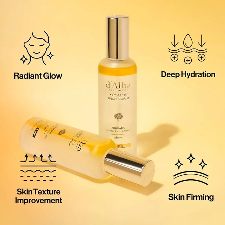 d'alba White Truffle First Aromatic Spray Serum 4.05 Fl. Oz, 120ml