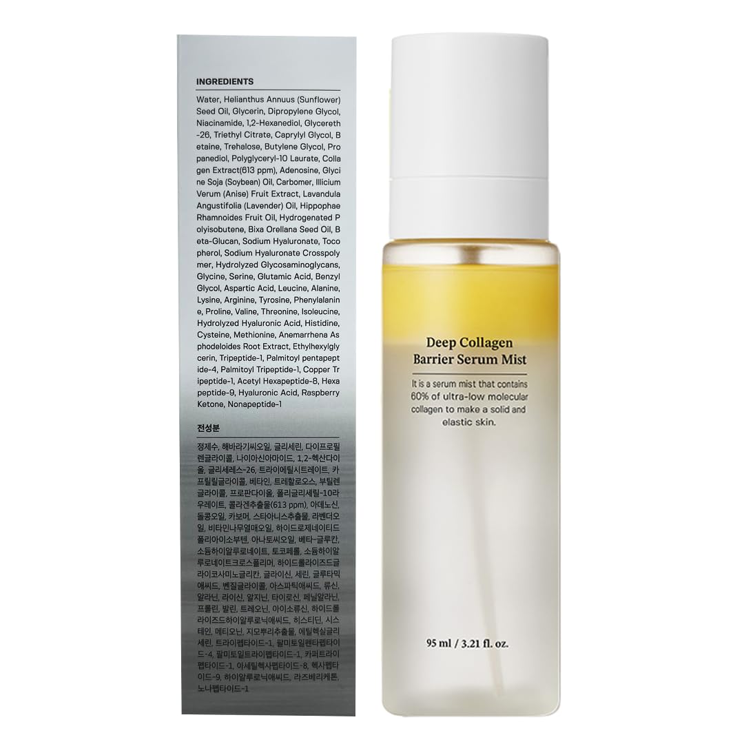 SUNGBOON EDITOR Deep Collagen Barrier Serum Mist  3.21 Fl. Oz, 95ml