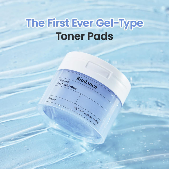 BIODANCE Cera-nol Gel Toner Pads 4.93 fl.oz 60Pads
