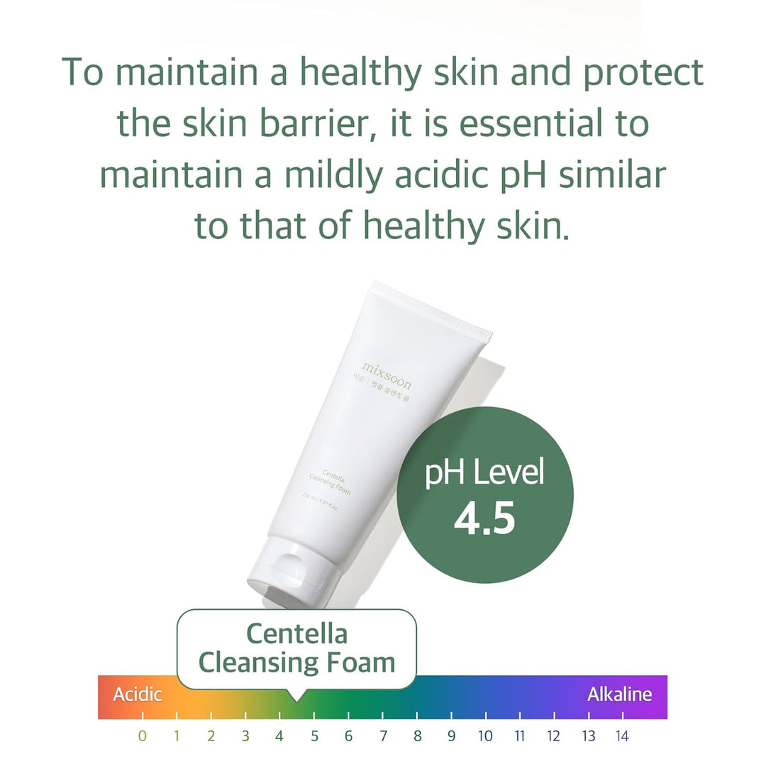 mixsoon Centella Cleansing Foam 150ml, 5.07 fl oz