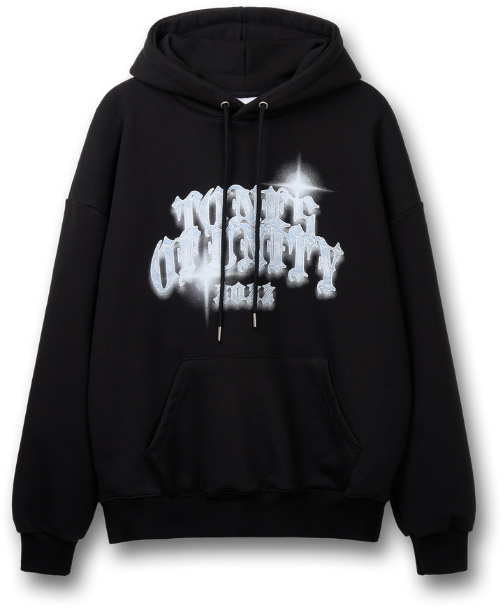 Prism Overfit Hoodie -  Black