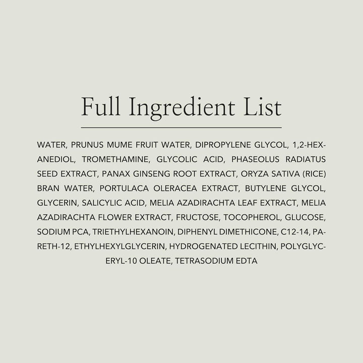 Beauty of Joseon Green Plum AHA BHA Toner 150ml / 5.27 fl. oz.