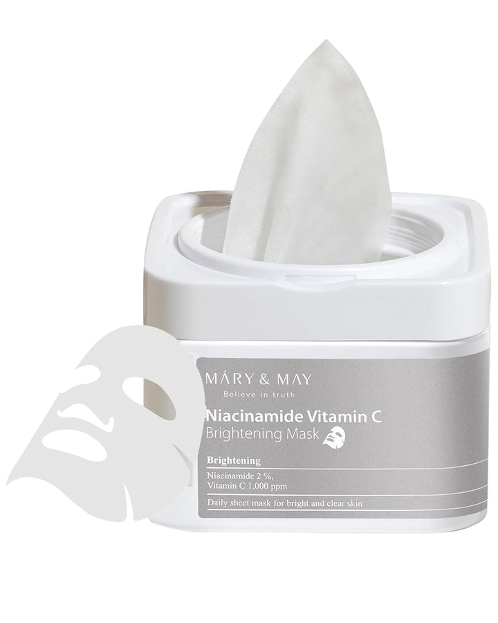 Mary&May Niacinamide Vitamin C Daily Mask (30 Sheets)