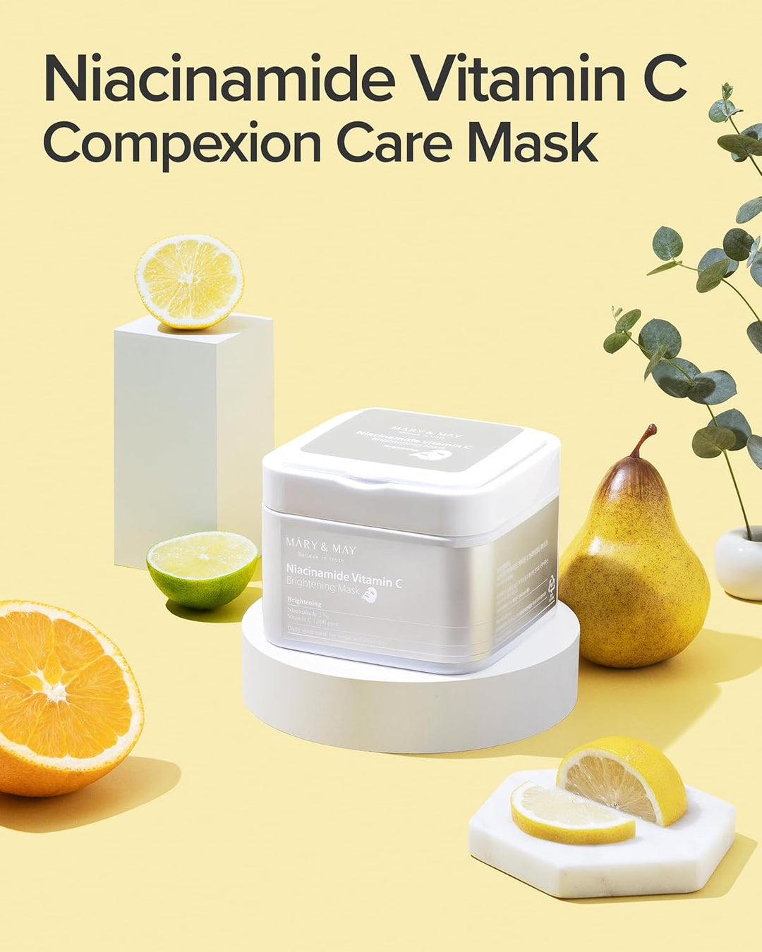 Mary&May Niacinamide Vitamin C Daily Mask (30 Sheets)