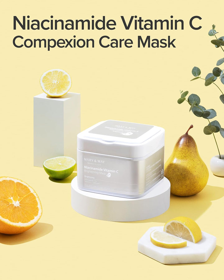 Mary&May Niacinamide Vitamin C Daily Mask (30 Sheets)