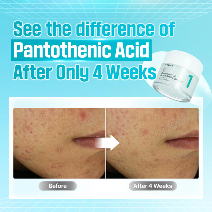 numbuzin No.1 Pantothenic B5 Active Soothing Cream 80ml, 2.7 fl. oz.