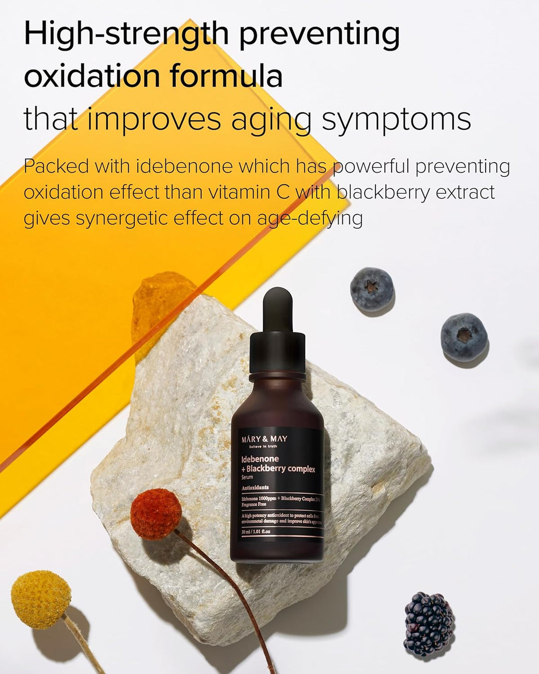 Mary&May Idebenone + Blackberry Complex Serum 30 ml / 1 fl. oz.