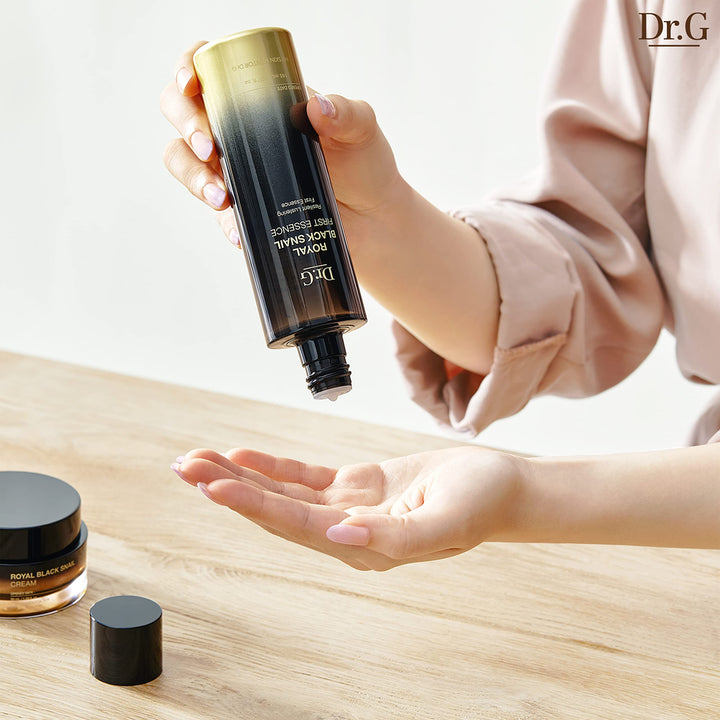 Dr.G Royal Black Snail Mucin Essence, 5.57 fl.oz. 165ml