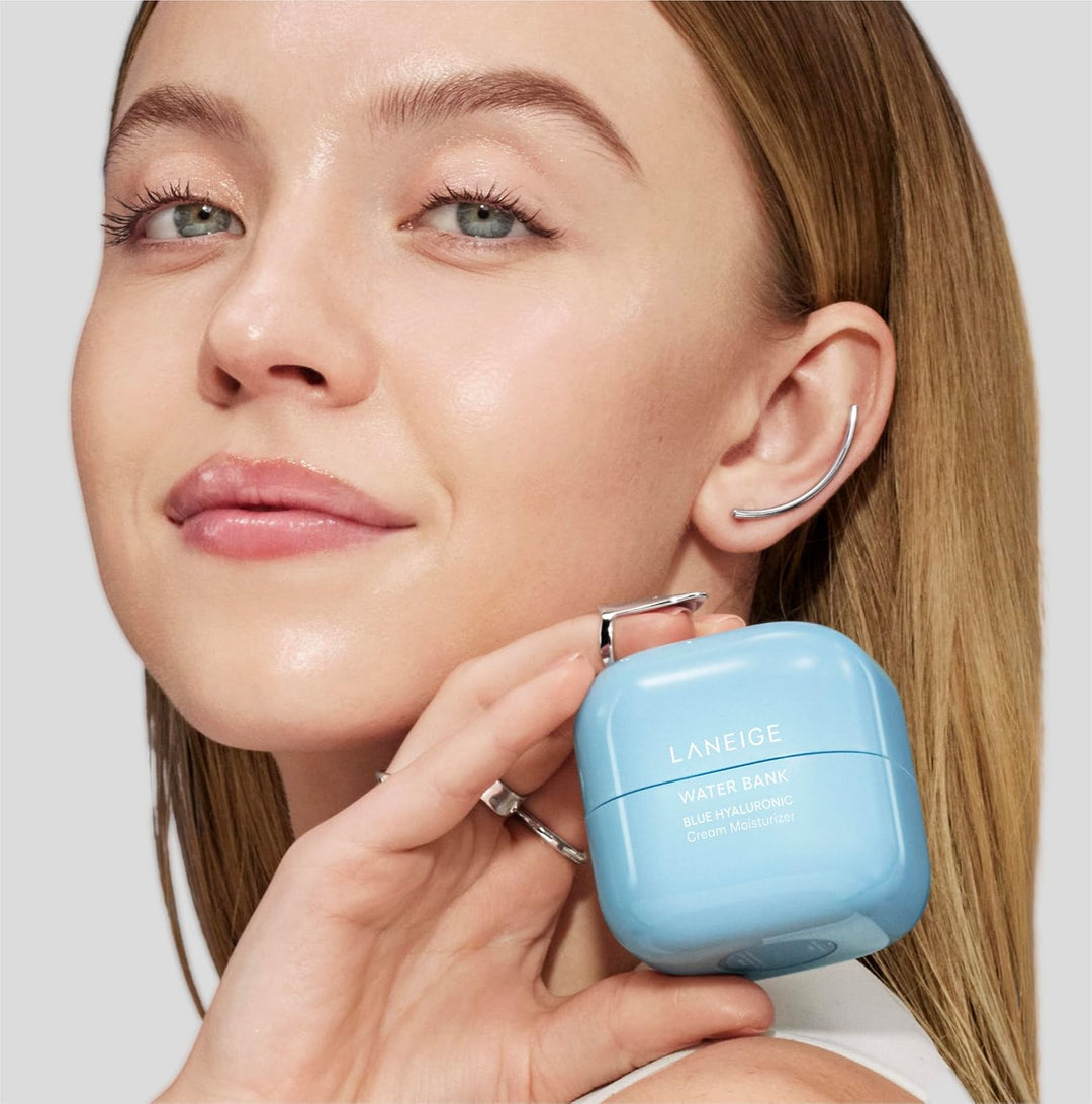 LANEIGE Water Bank Blue Hyaluronic Cream Moisturizer, 1.6 fl.oz. 50ml