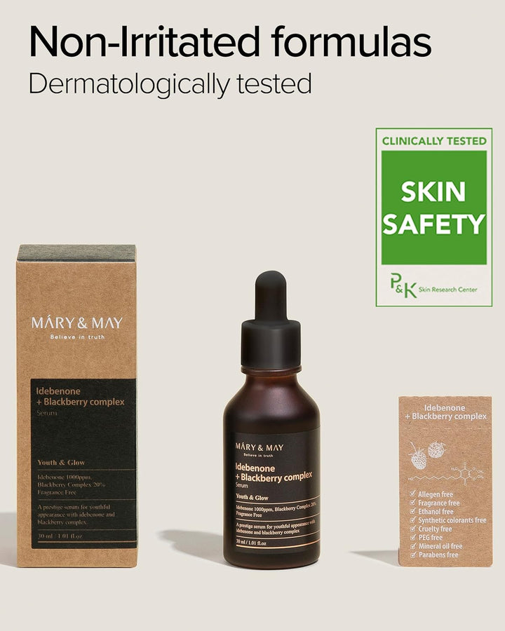 Mary&May Idebenone + Blackberry Complex Serum 30 ml / 1 fl. oz.