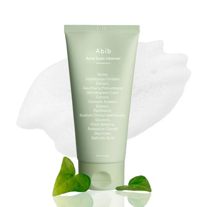 Abib Acne Foam Cleanser Heartleaf Foam 5.07 fl oz / 150 ml