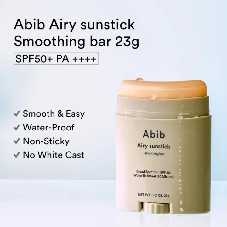 Abib Airy Sunstick Smoothing Bar SPF50 23g