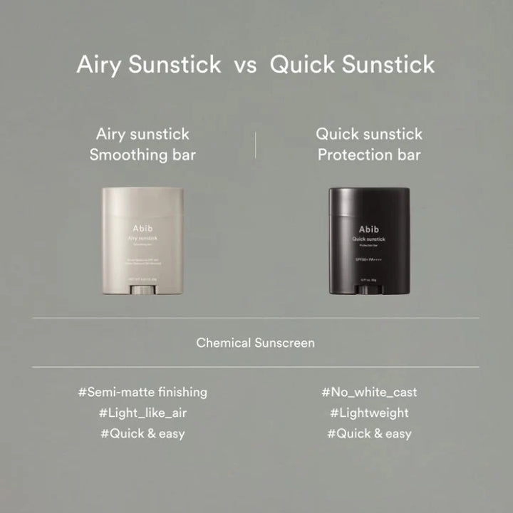 Abib Airy Sunstick Smoothing Bar SPF50 23g