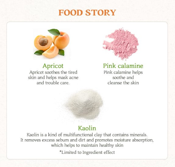 Apricot Food Mask 120ml / 4.23 oz