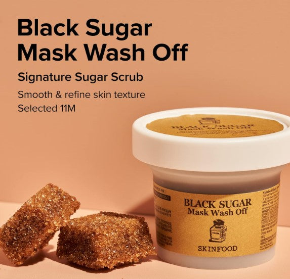 Black Sugar Mask Wash Off 120ml / 4.05 fl. oz.