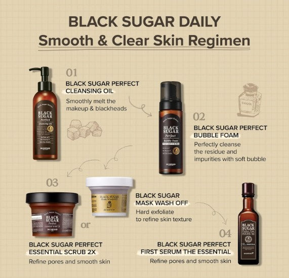 Black Sugar Mask Wash Off 120ml / 4.05 fl. oz.