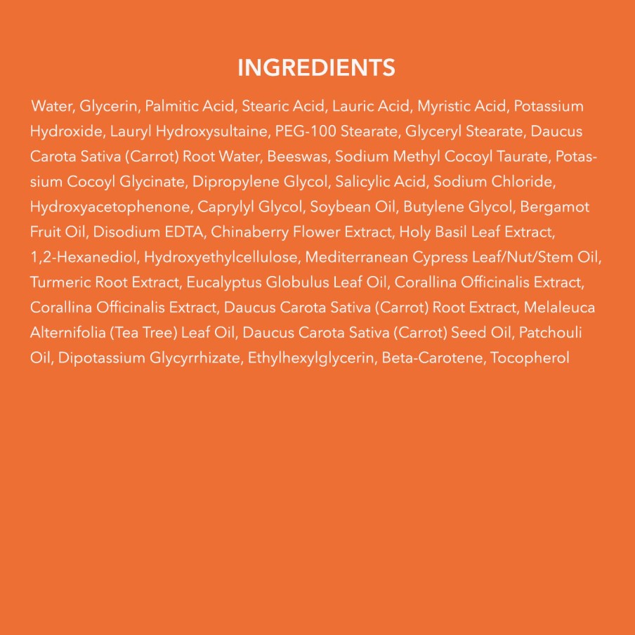 Carrotene Clarifying Foam Cleanser 120ml / 4.05 fl. oz.