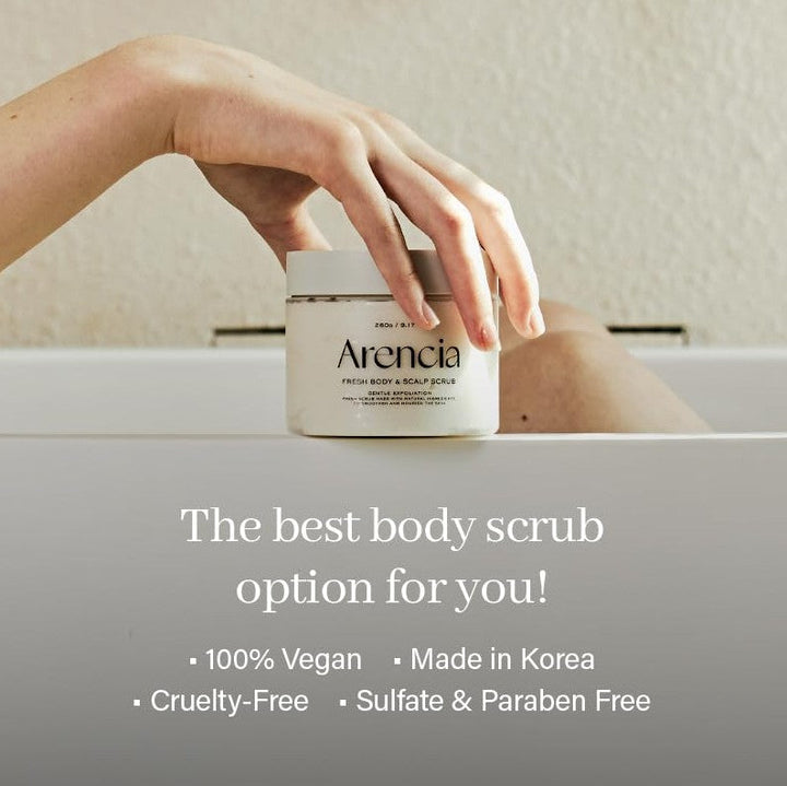 Fresh Cloud Sea Salt Body & Scalp Scrub White Tea & Neroli 260ml / 9.17 oz.