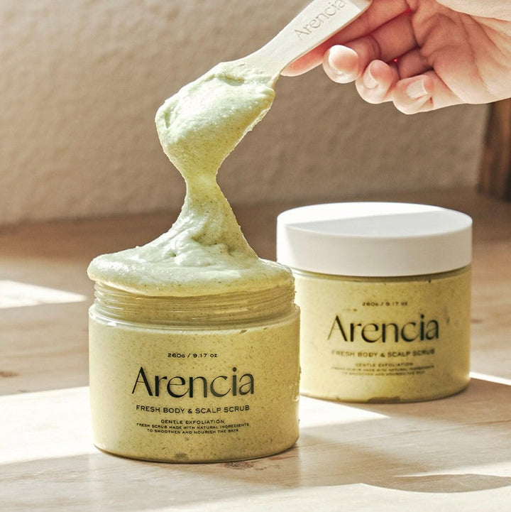 Fresh Cloud Sea Salt Body & Scalp Scrub White Tea & Neroli 260ml / 9.17 oz.