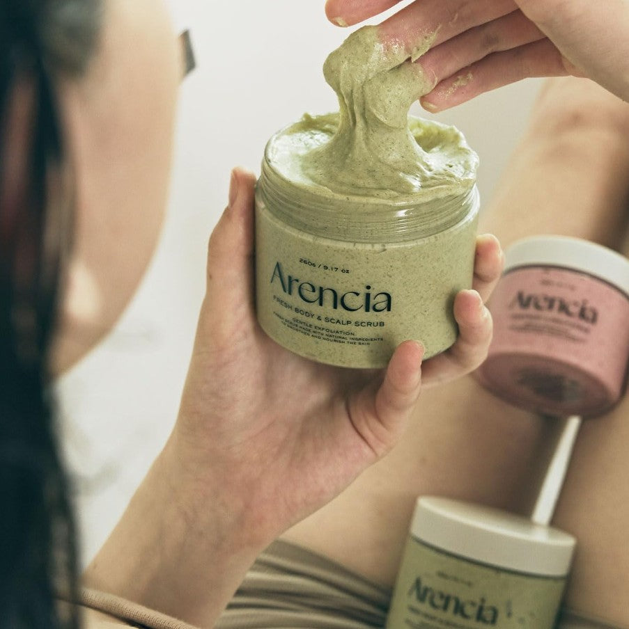 Fresh Cloud Sea Salt Body & Scalp Scrub White Tea & Neroli 260ml / 9.17 oz.