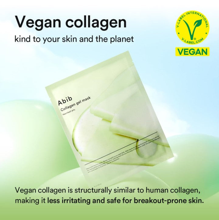 Collagen Gel Mask Heartleaf Jelly 4 Sheets