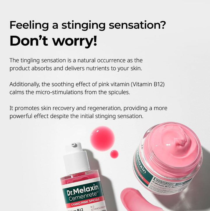 Cemenrete Cyano Pink Spicule Cream 50ml / 1.69 fl. oz.