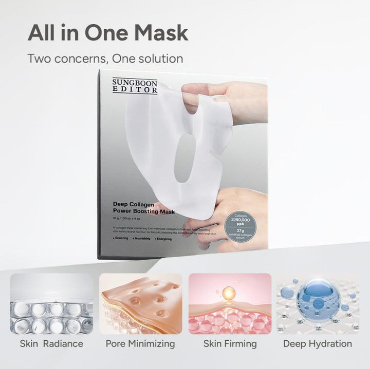 Deep Collagen Power Boosting Mask 4 Sheet